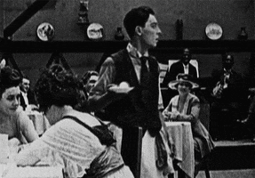 buster keaton the cook GIF by Maudit