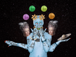 Marie Antoinette Art GIF by taxipictures