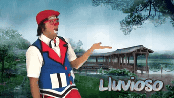 payasaagapita clown rainy clima payaso GIF