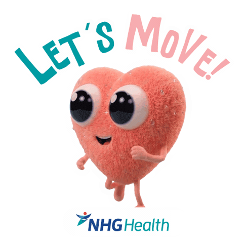 Lets Move Sticker by NHG Health