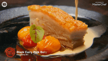 Pork Belly Cooking GIF by MasterChefAU