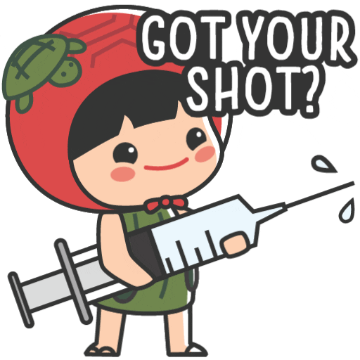 Singapore Vaccine GIF by Ang Ku Kueh Girl and Friends Find & Share on