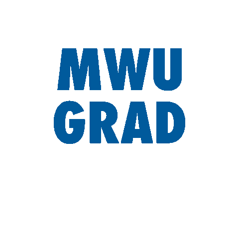Graduation Graduate Sticker by Midwestern University