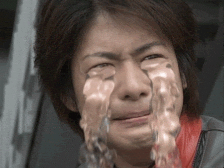 sad asian GIF