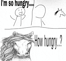 Hungry Horse GIF