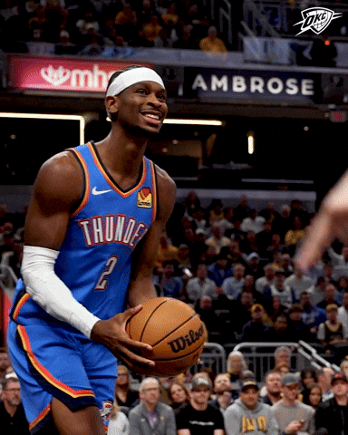 Oklahoma City Smile GIF by OKC Thunder
