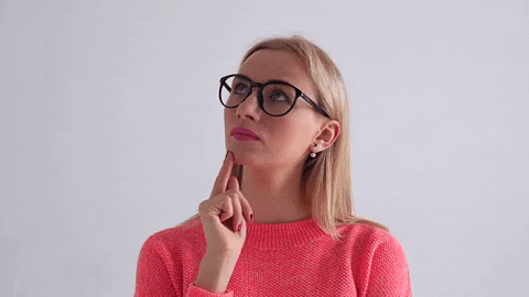 Thinking Pondering GIF by BuzzFeed