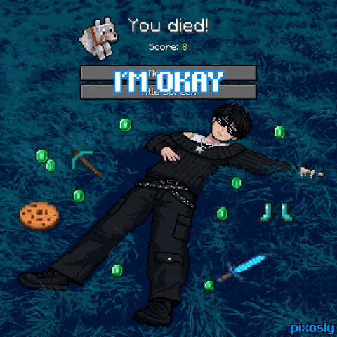 Sad Pixel GIF