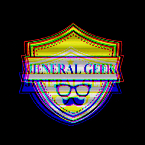 JeneralGeek bad tv effect jg logo jeneral geek logo jeneral geek GIF