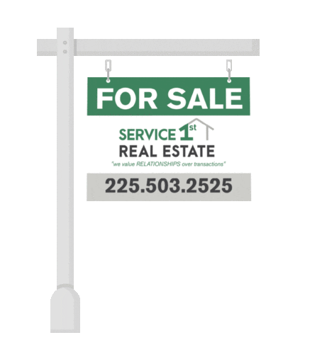 Service 1st Real Estate Sticker
