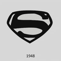 Design Superman animated GIF