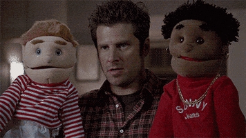 usa network puppet GIF by Psych