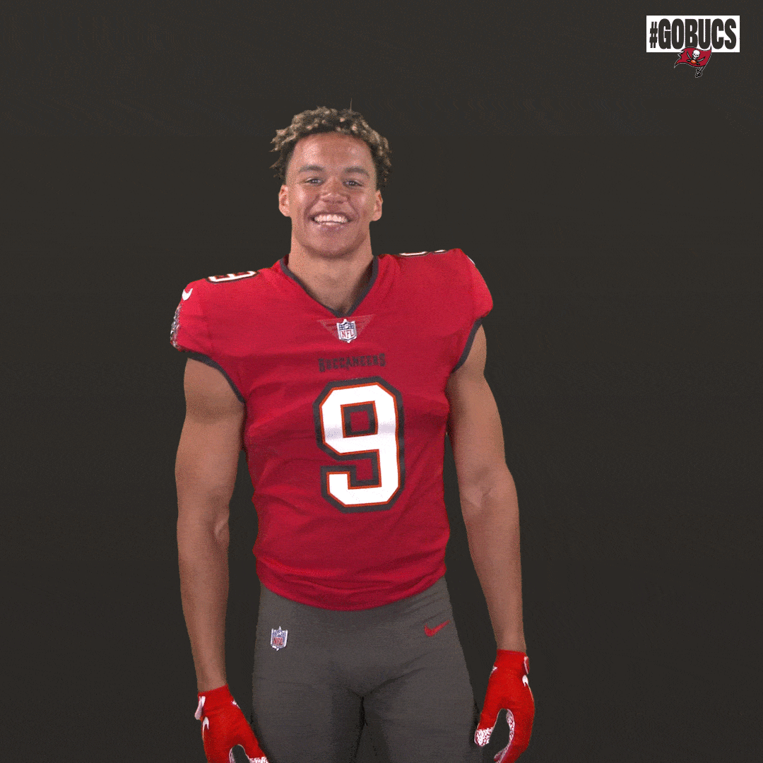 Football Hello GIF by Tampa Bay Buccaneers