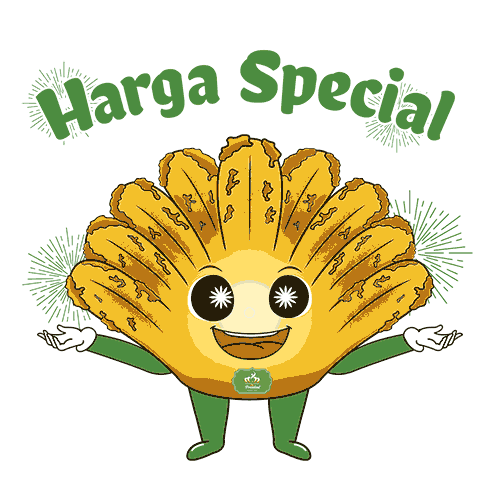 Pisang Kipas Presiden Sticker