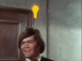 Idea Lightbulb GIF by The Monkees