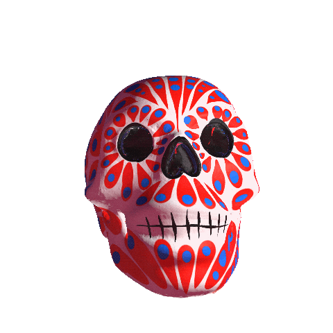 Skull Sticker by Guache