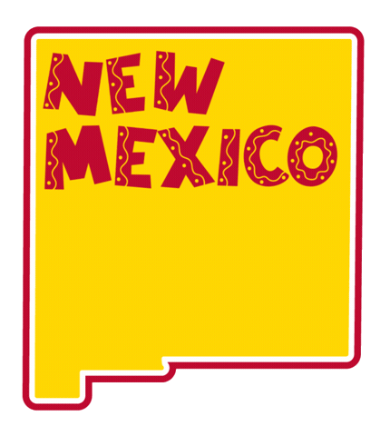 New Mexico Travel Sticker