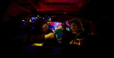 Backseat Fist Bump GIF by Pure Noise Records