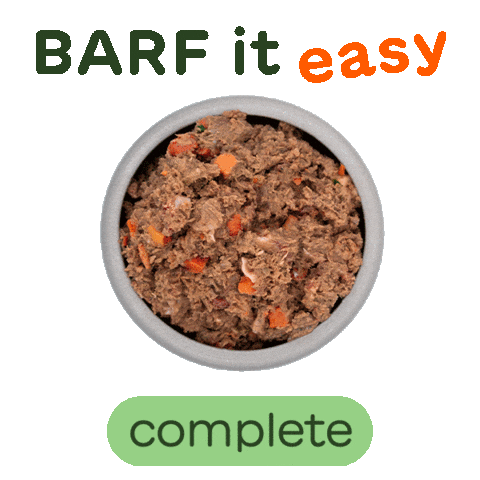 Hunger Hund Sticker by BARFERS