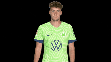Happy Luca Waldschmidt GIF by VfL Wolfsburg