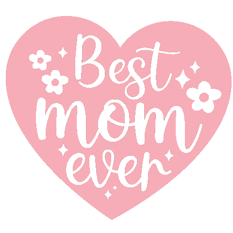 Mothers Day Heart Sticker by Designs by Denae