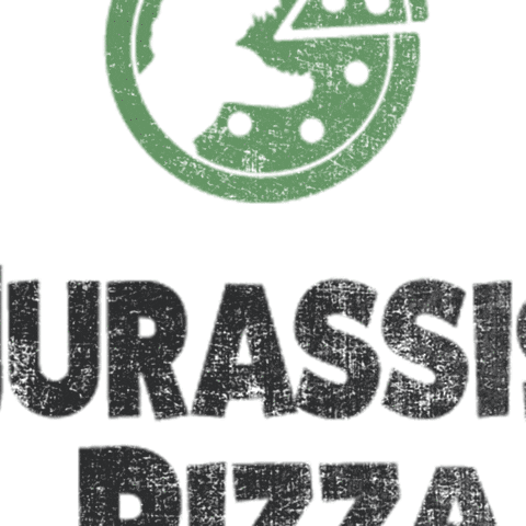Jurassic Pizza Sticker