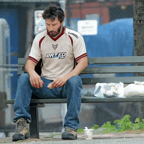Keanu Reeves Sad Meme GIF by HEROIC
