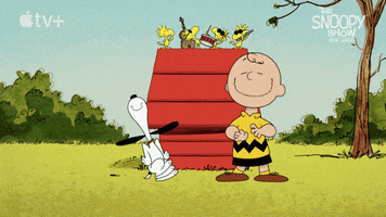 Happy Charlie Brown GIF by Peanuts