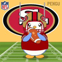 Touch Down Super Bowl GIF by Pudgy Penguins