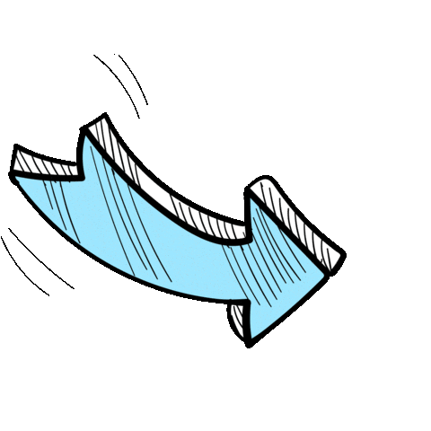 Arrow Pfeil Sticker by DiakonieDeLaTour