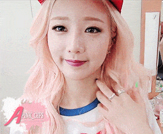pink hair