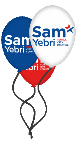 Sam Yebri For LA City Council Sticker
