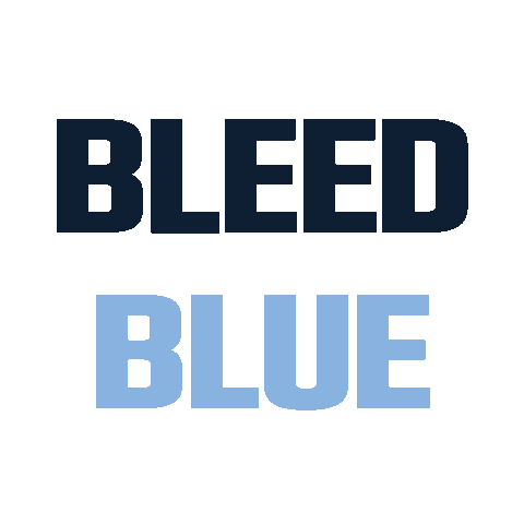 Mountaineers Bleed Blue Sticker by Mimico Lacrosse
