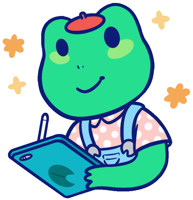 Art Working Sticker by Sunshunes