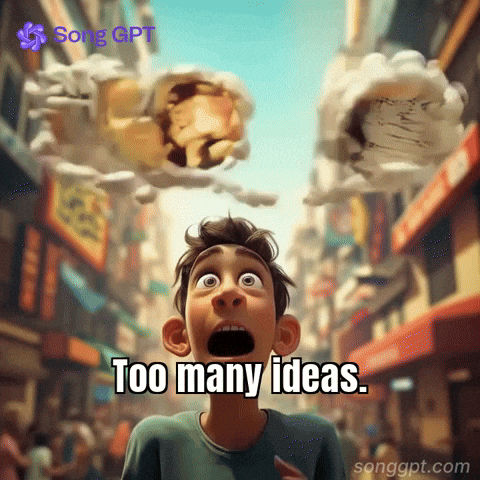 Brain Chaos GIF by SongGPT