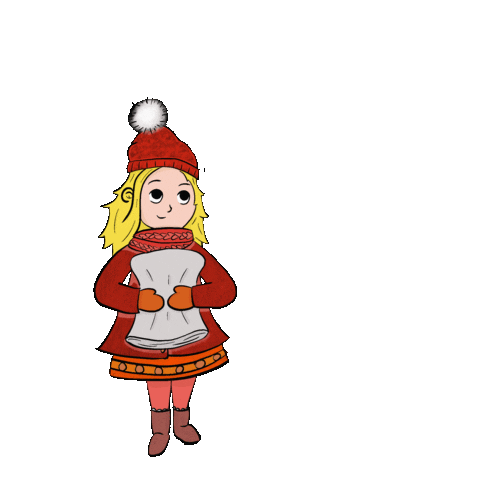 Girl Sticker