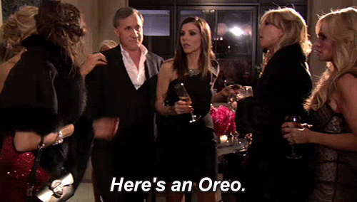 real housewives oreo GIF