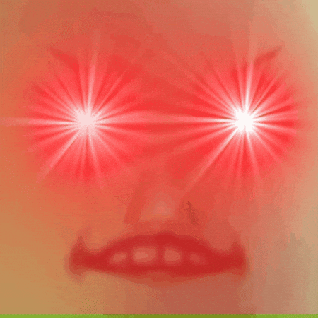 Angry Red Eyes GIF