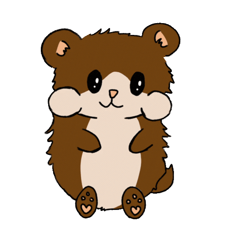 Cute Hamster Sticker
