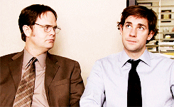 the office giggle GIF