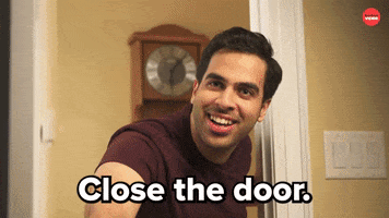 Close The Door GIF by BuzzFeed