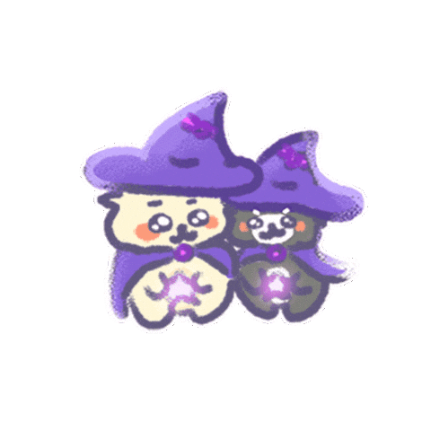 Fairy Tale Witch Hat Sticker