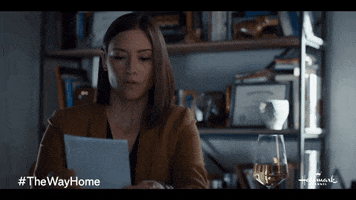 Reading Letter GIF by Hallmark Channel