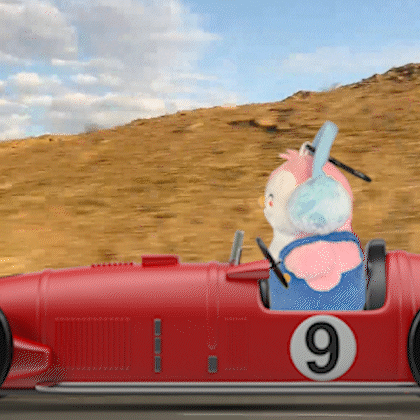 Car Driving GIF by Pudgy Penguins