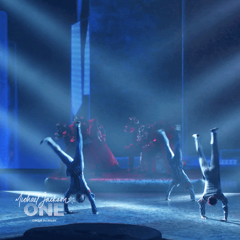 Michael Jackson Dance GIF by Cirque du Soleil