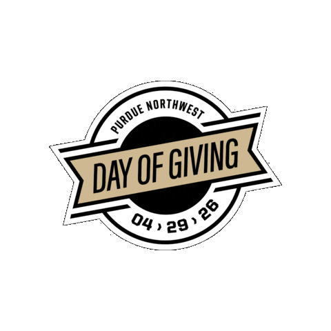 Purdue University Day Of Giving Sticker by Purdue Northwest