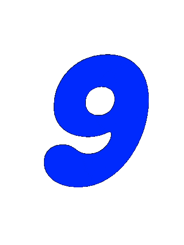 9 Sticker