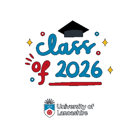 Graduation Graduates Sticker by University of Lancashire