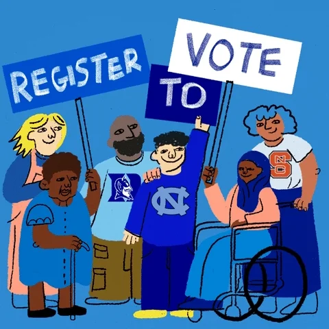 Voting North Carolina GIF