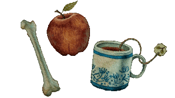 Tea Time Nom Sticker